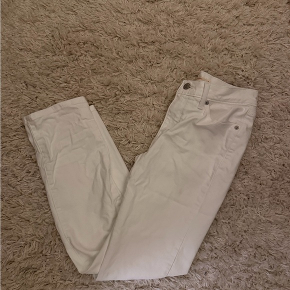 Levi's Denim - Levi's Women's Straight Leg Jeans - White